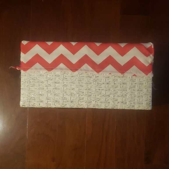 Chevron Patterned Storage Basket - Picture 1 of 5